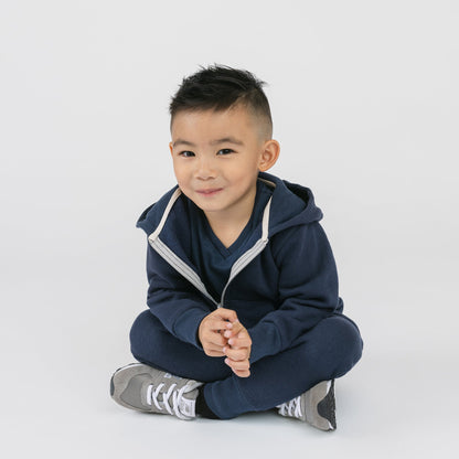 Organic Cotton V-Neck Tee – Cloud Collection