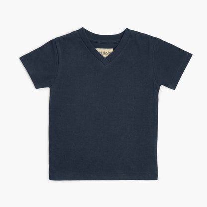 Organic Cotton V-Neck Tee – Cloud Collection
