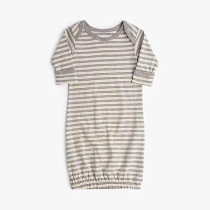 Organic Cotton Baby Sleeper Gown – Cloud Collection