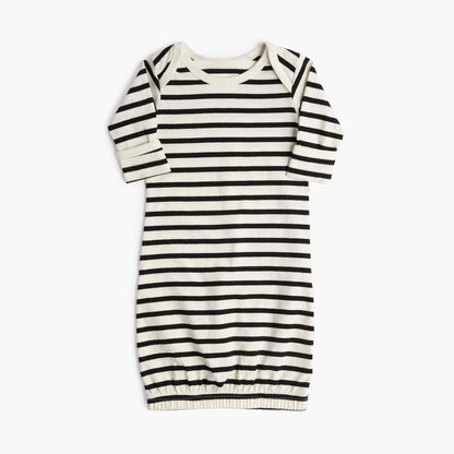 Organic Cotton Baby Sleeper Gown – Cloud Collection