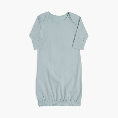 Organic Cotton Baby Sleeper Gown – Cloud Collection