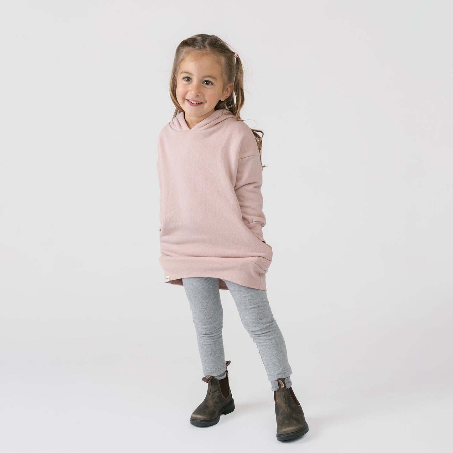 Organic Cotton Hoodie Dress – Cozy Collection