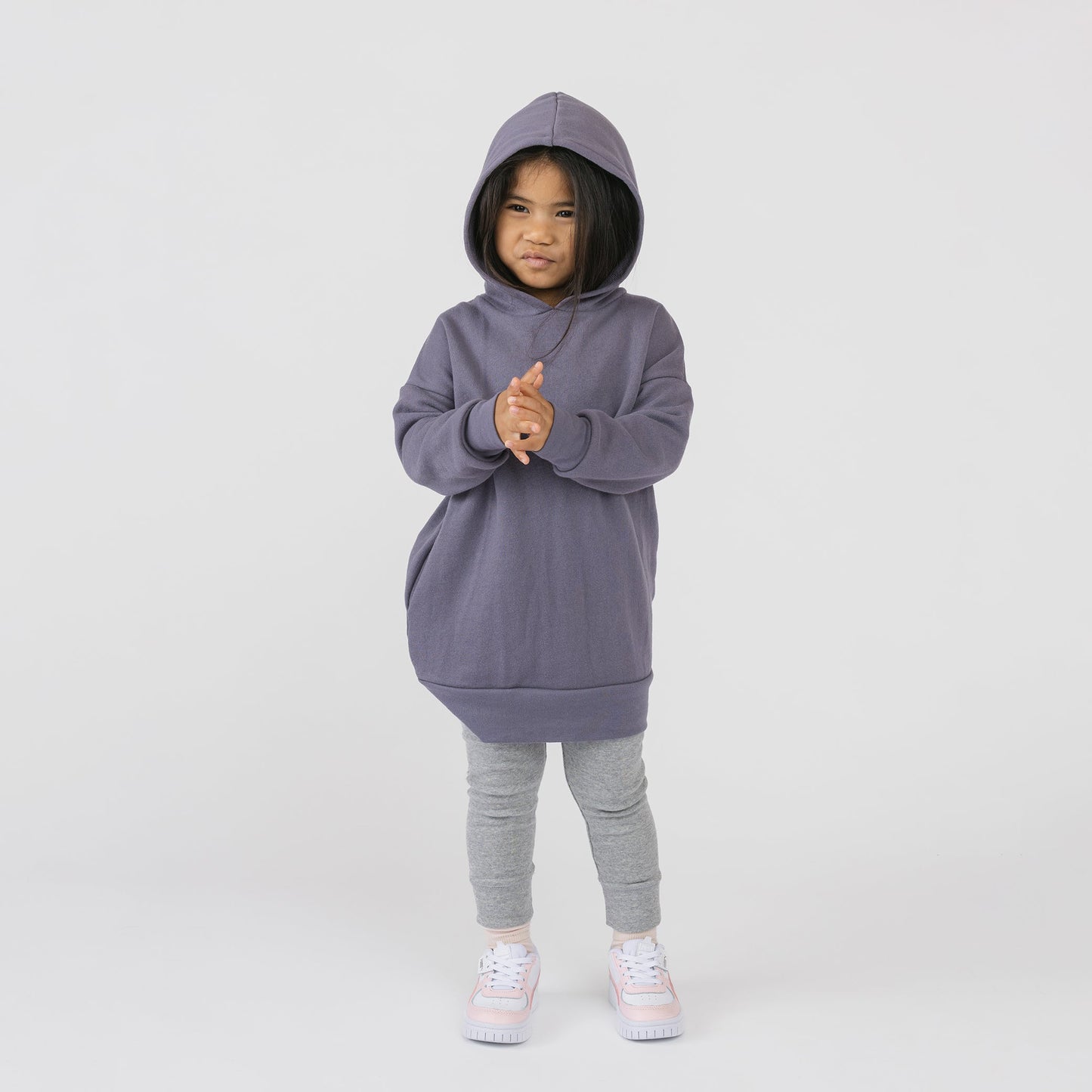 Organic Cotton Hoodie Dress – Cozy Collection