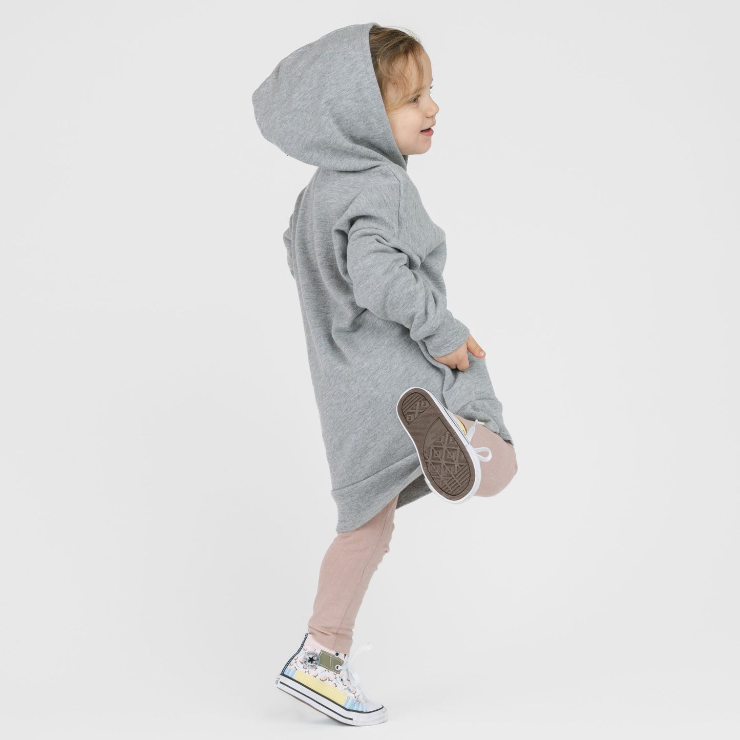 Organic Cotton Hoodie Dress – Cozy Collection