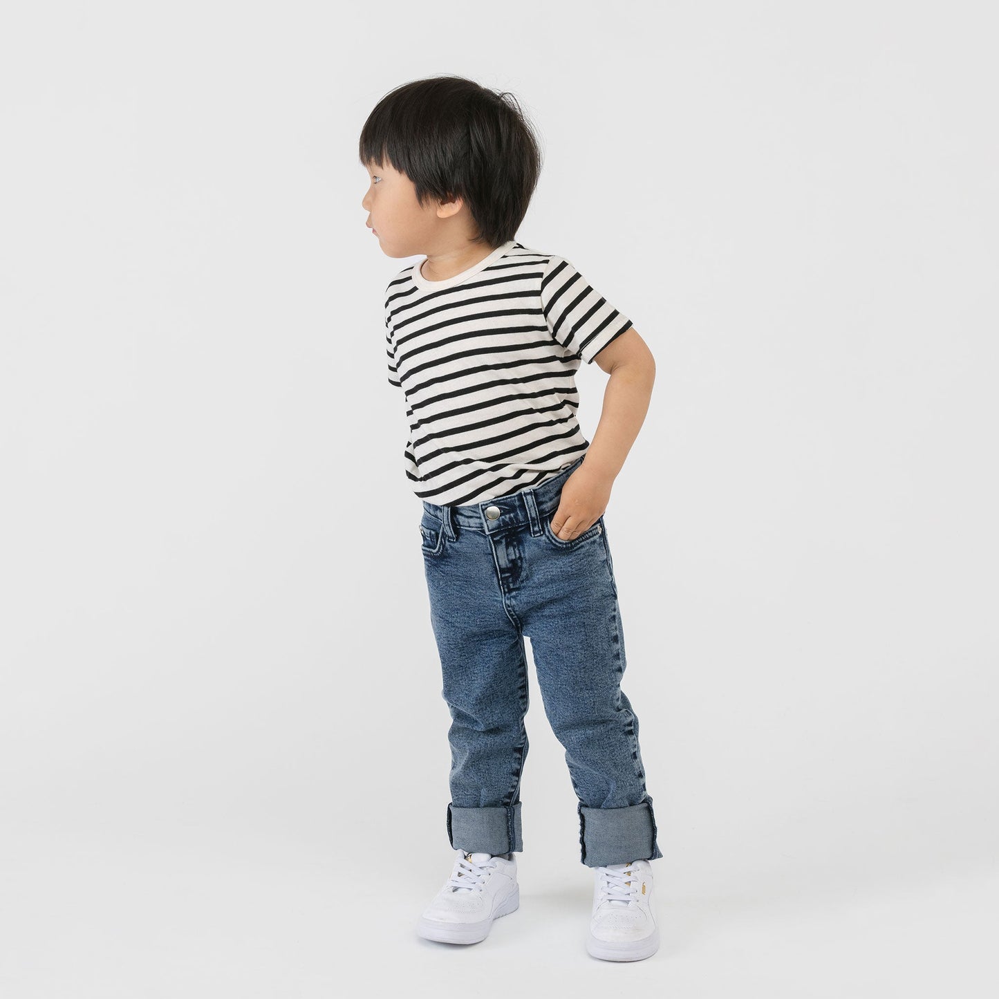Organic Cotton Denim Pants – Babysoft Collection