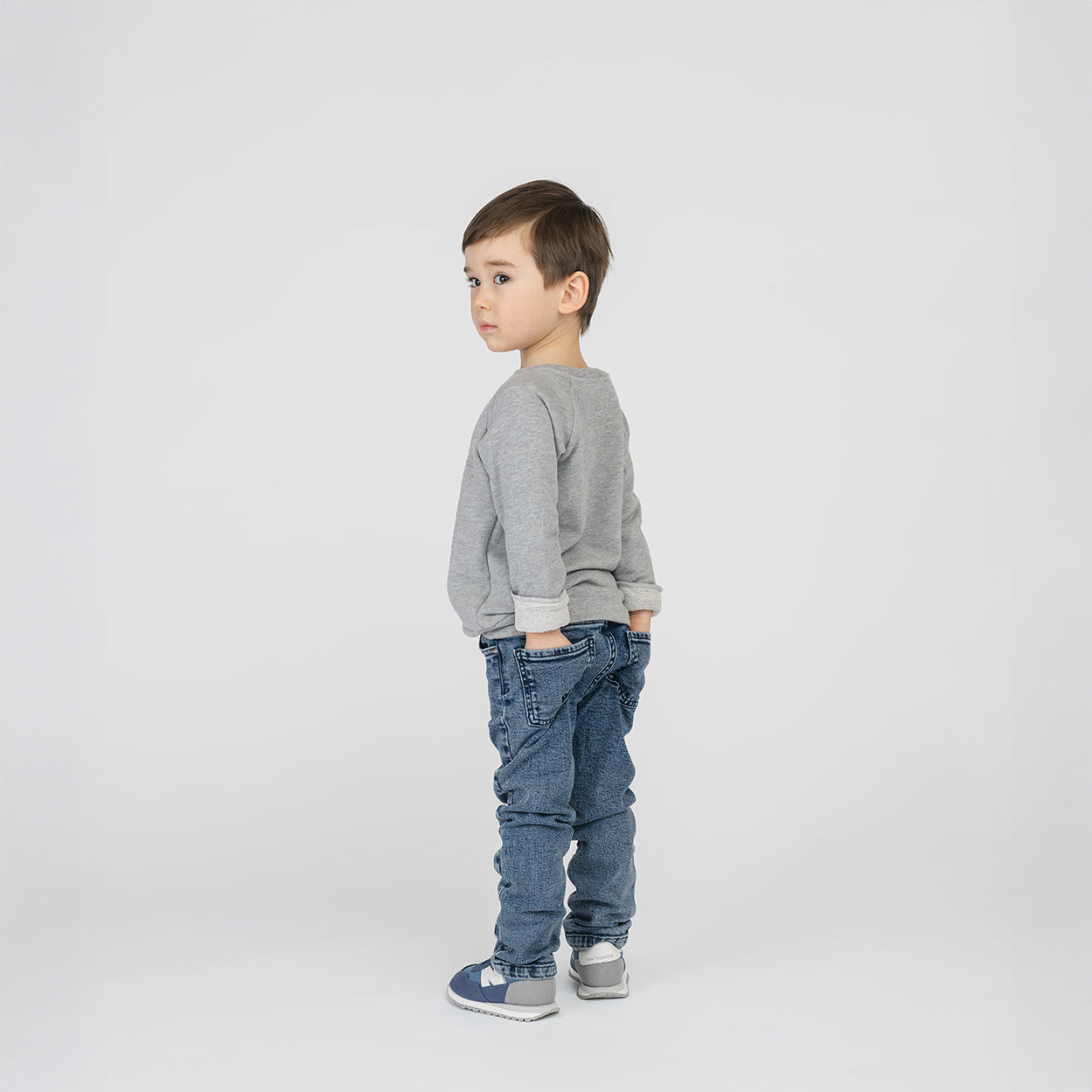 Organic Cotton Denim Pants – Babysoft Collection
