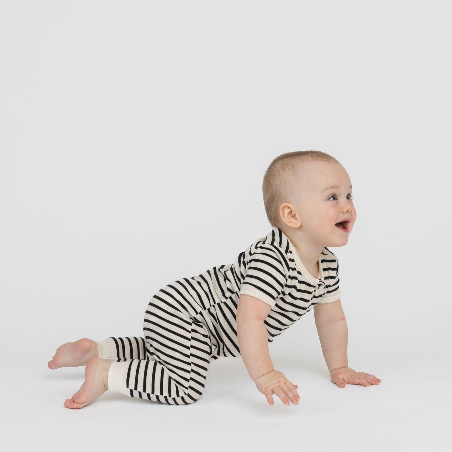 Organic Cotton Baby Sleeper Romper – Dreamy Shortie Collection