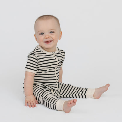 Organic Cotton Baby Sleeper Romper – Dreamy Shortie Collection