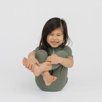 Organic Cotton Baby Sleeper Romper – Dreamy Shortie Collection