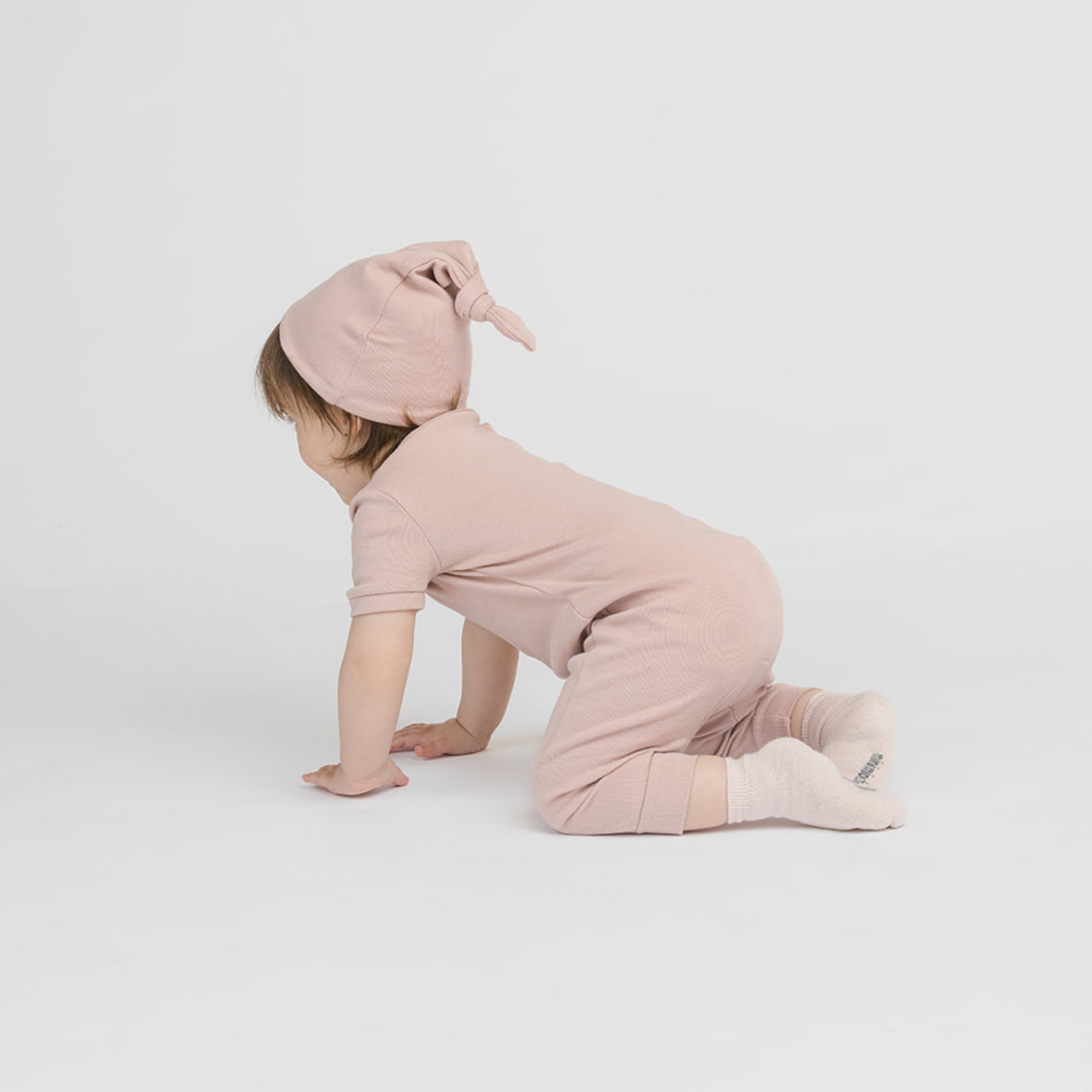 Organic Cotton Baby Sleeper Romper – Dreamy Shortie Collection
