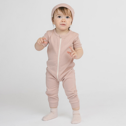 Organic Cotton Baby Sleeper Romper – Dreamy Shortie Collection