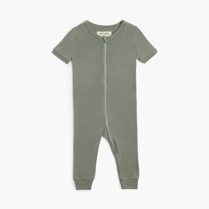 Organic Cotton Baby Sleeper Romper – Dreamy Shortie Collection
