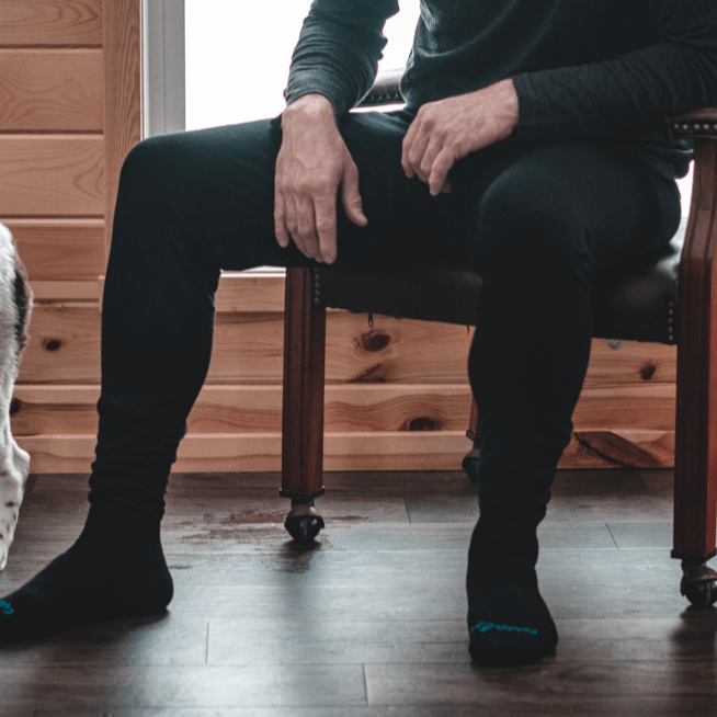 Men’s 260 GSM Merino Wool Thermal Leggings – Heavyweight Base Layer