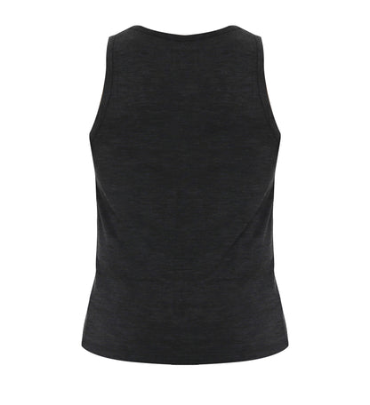 Men's Merino Wool Tank Top with Crew Neck