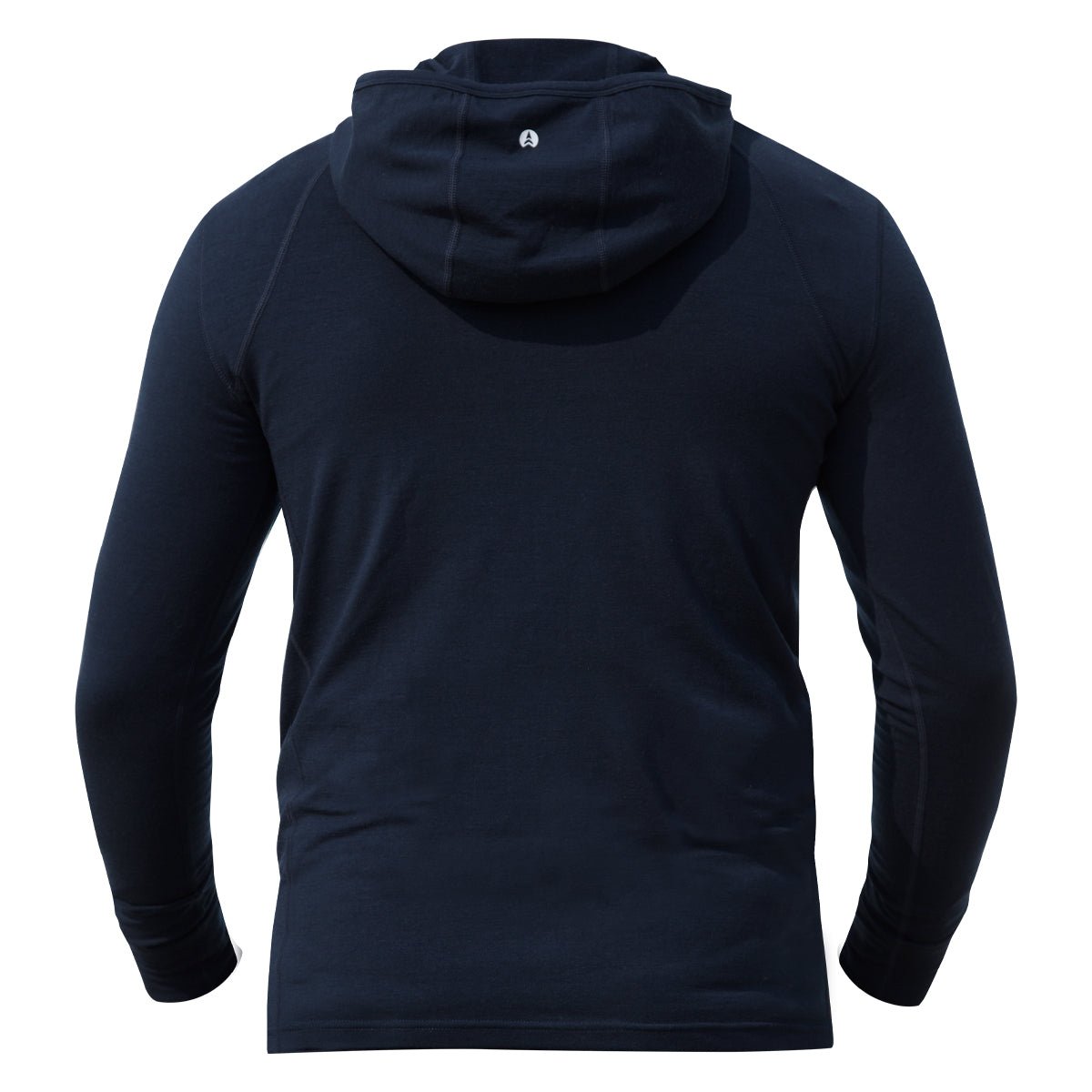 NorthWool Men’s Merino Wool 1/4 Zip Hoodie Midlayer – 260 GSM with Pouch Pocket
