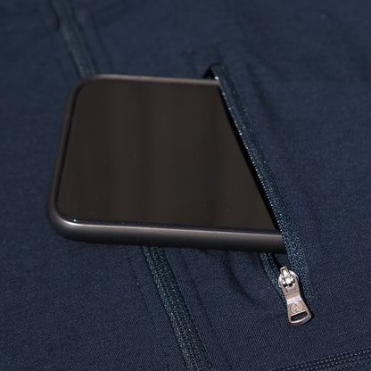 NorthWool Men’s Merino Wool 1/4 Zip Hoodie Midlayer – 260 GSM with Pouch Pocket