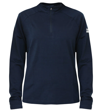 NorthWool Women’s Merino Wool 1/4 Zip Baselayer Sweater – 260 GSM Thermal