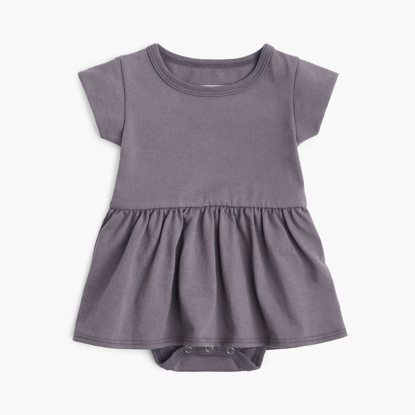 Organic Cotton Baby Dress Bodysuit – Cloud Collection