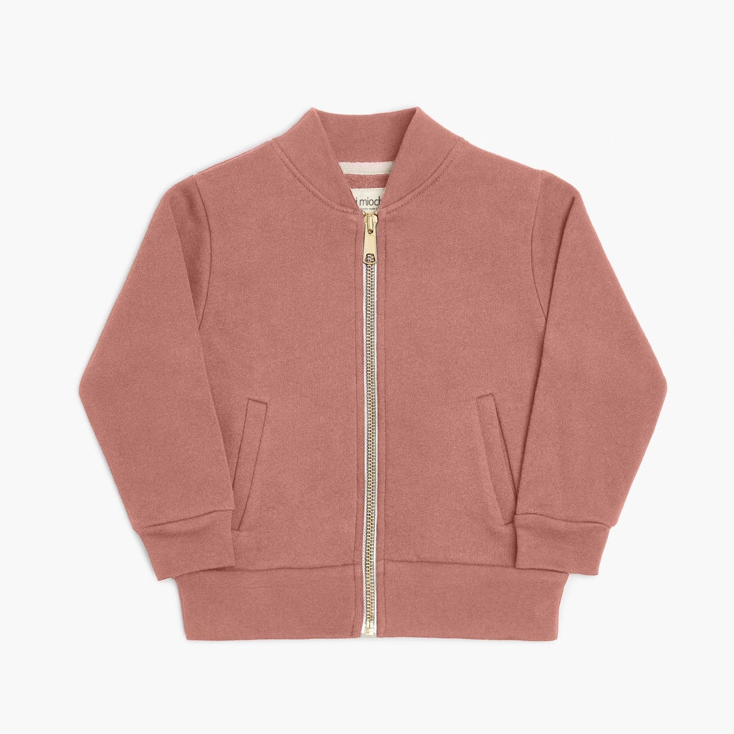 Organic Cotton Bomber Jacket – Plush Collection