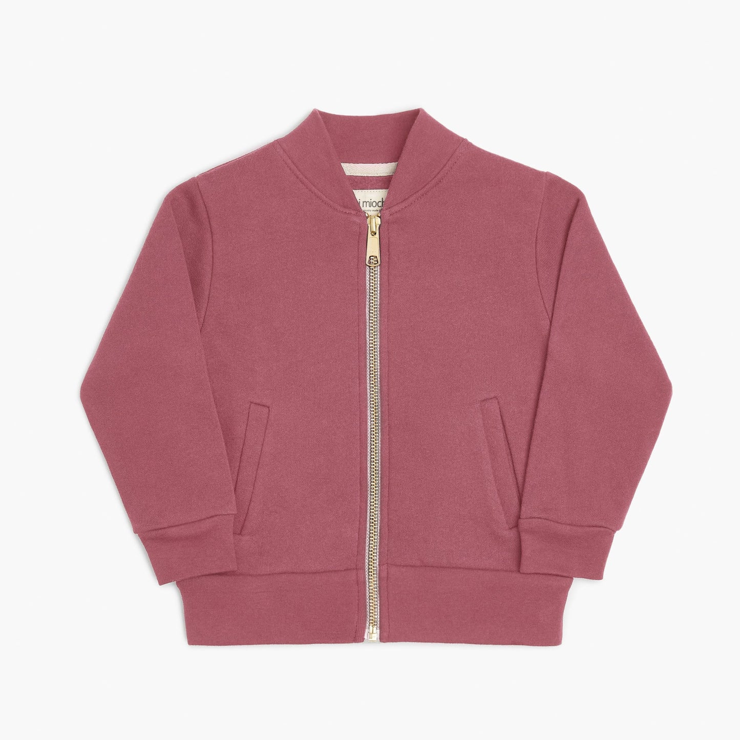 Organic Cotton Bomber Jacket – Plush Collection