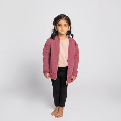 Organic Cotton Bomber Jacket – Plush Collection