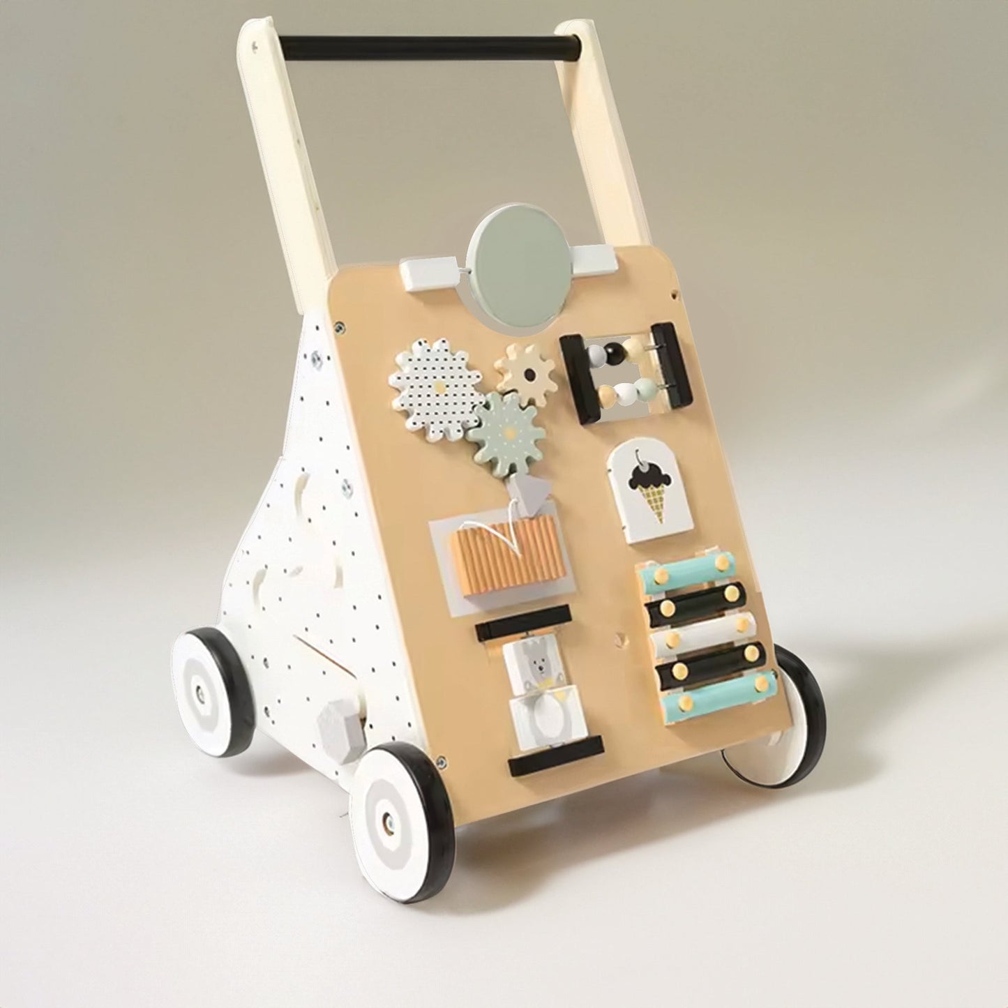 Wooden Activity Walker | Wooden Baby Walker | Toddler Walker