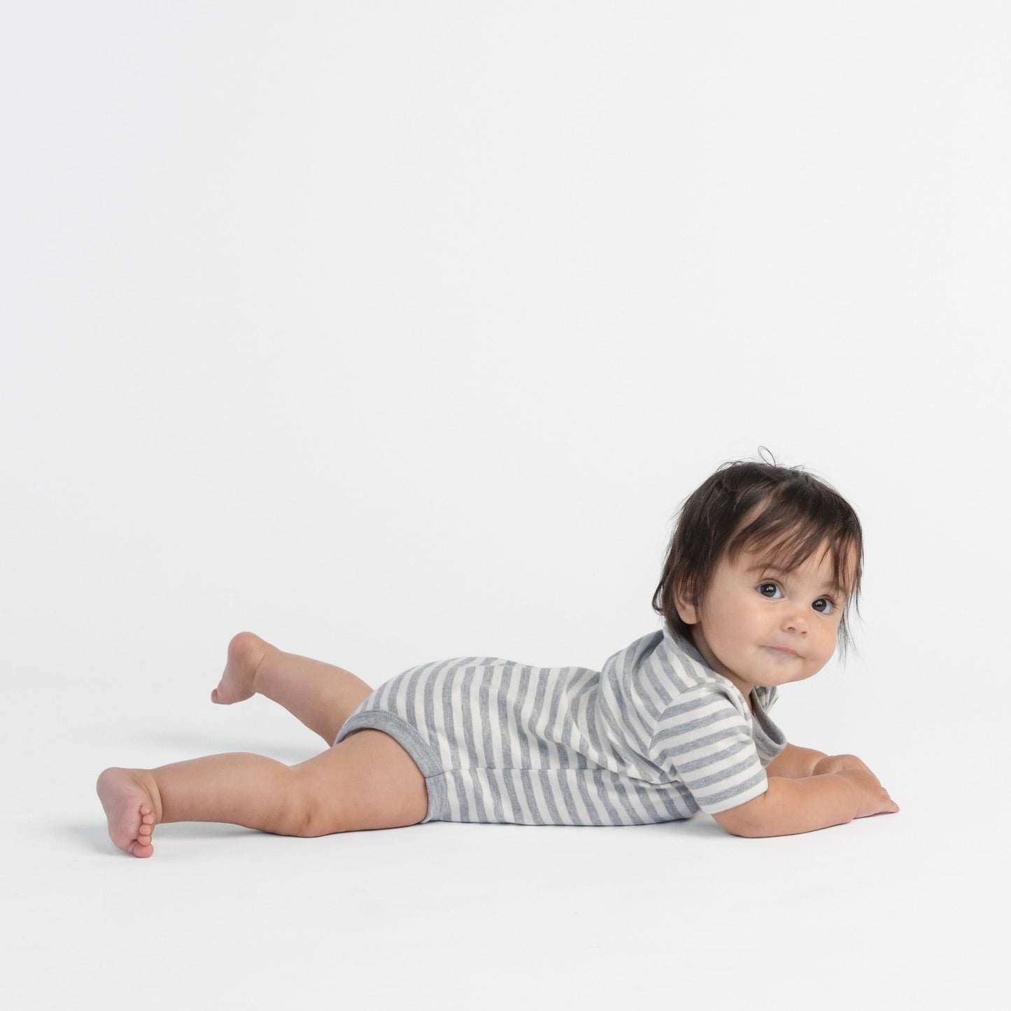Organic Cotton Baby Bodysuit – Cloud Short Sleeve Collection
