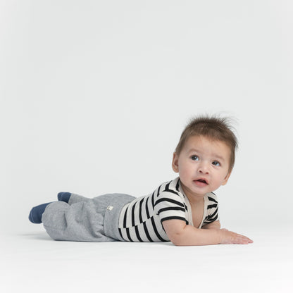 Organic Cotton Baby Bodysuit – Cloud Short Sleeve Collection