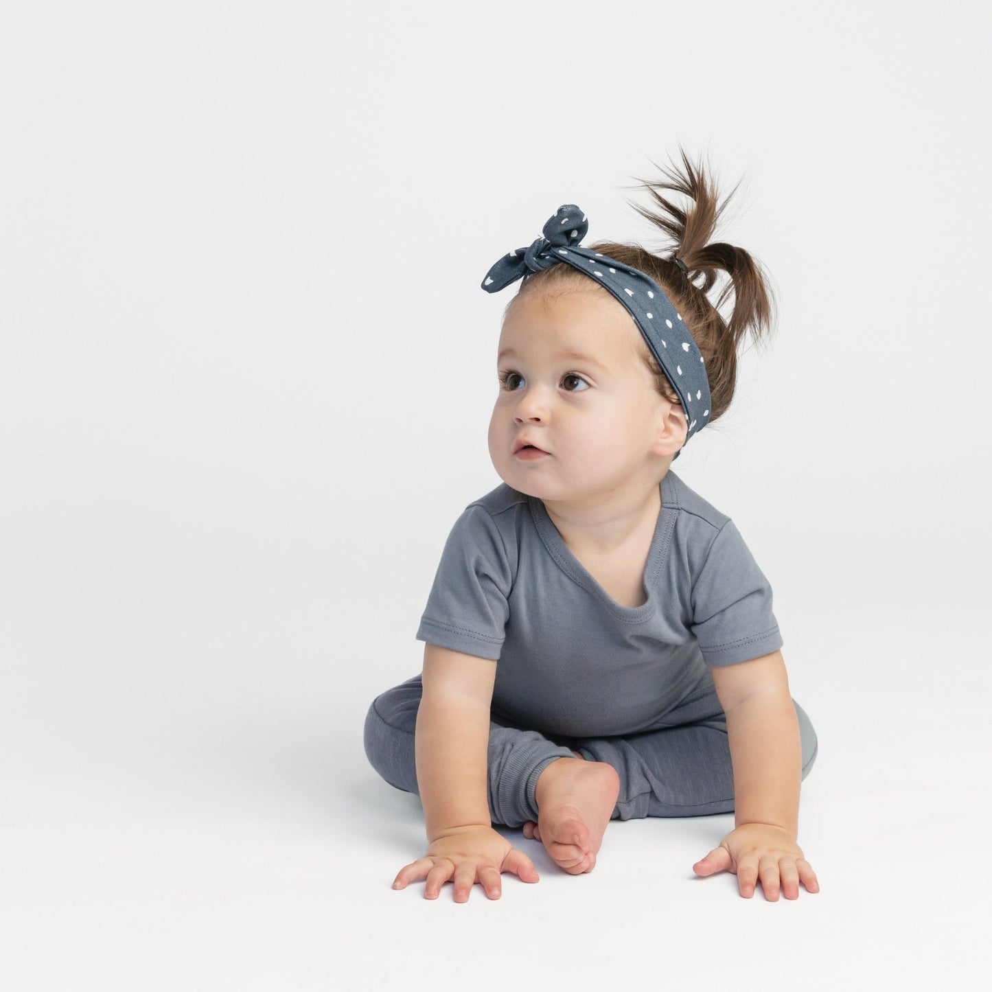 Organic Cotton Baby Bodysuit – Cloud Short Sleeve Collection