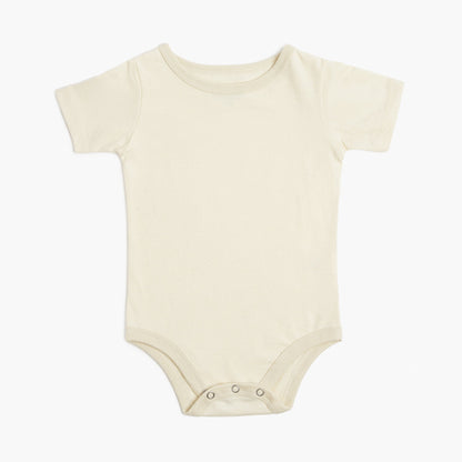 Organic Cotton Baby Bodysuit – Cloud Short Sleeve Collection