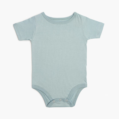 Organic Cotton Baby Bodysuit – Cloud Short Sleeve Collection