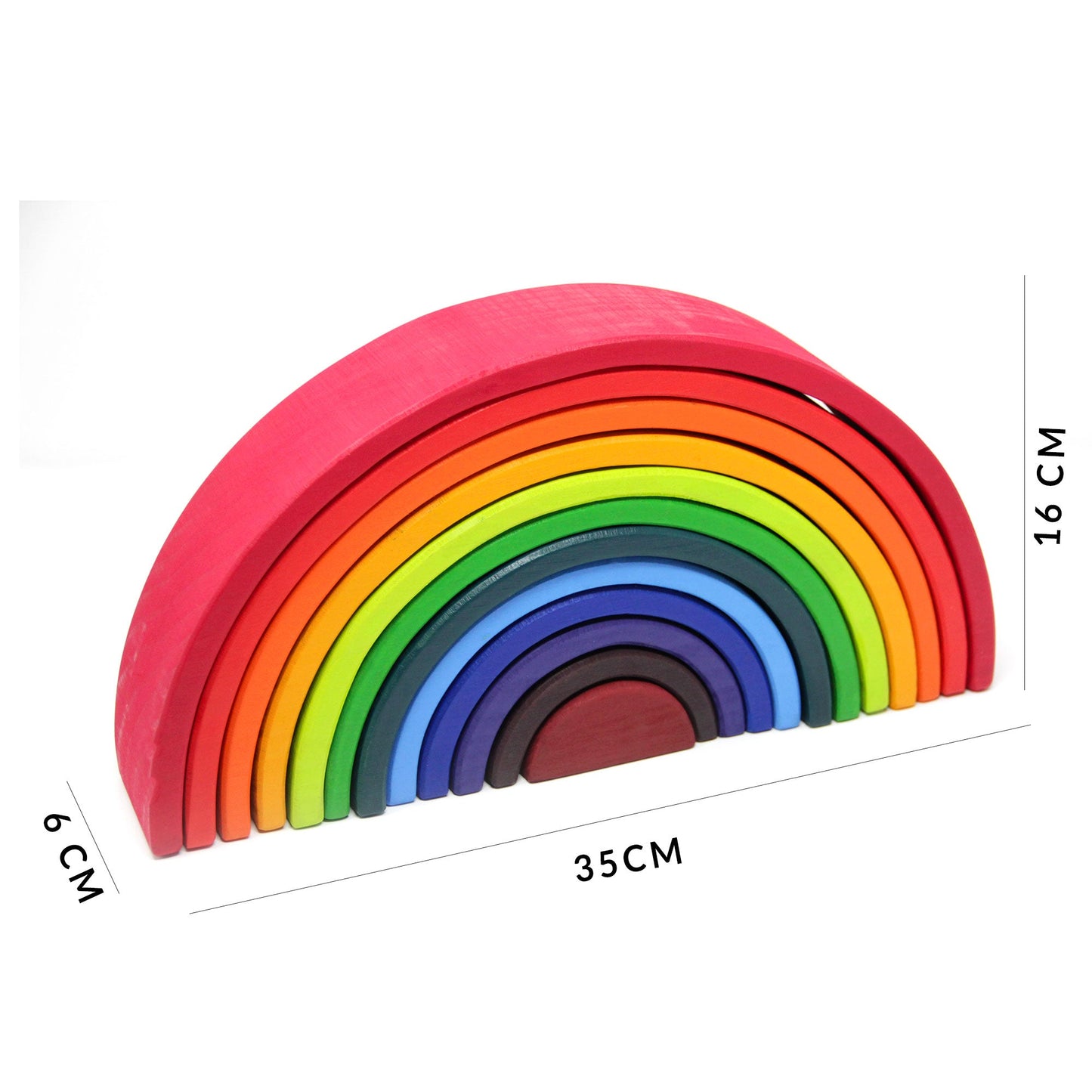 Large Rainbow Stacker Bundle - Rainbow Stacking toy