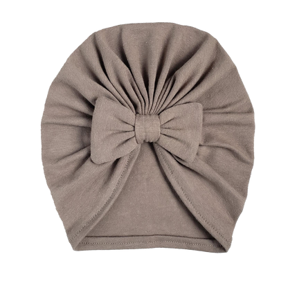 Bamboo Turban Hat | Mocha