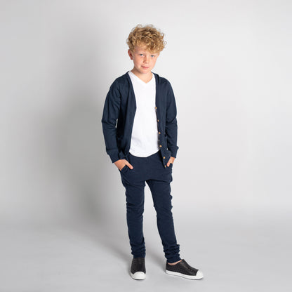 Organic Cotton V-Neck Tee – Cloud Collection