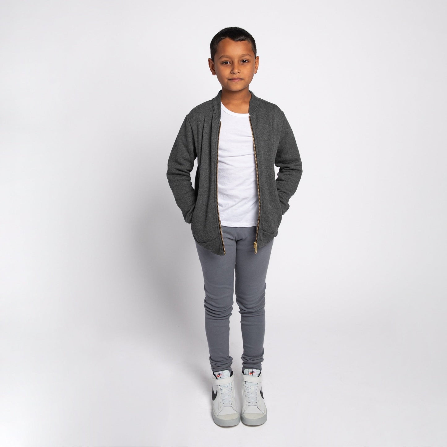 Organic Cotton Bomber Jacket – Plush Collection