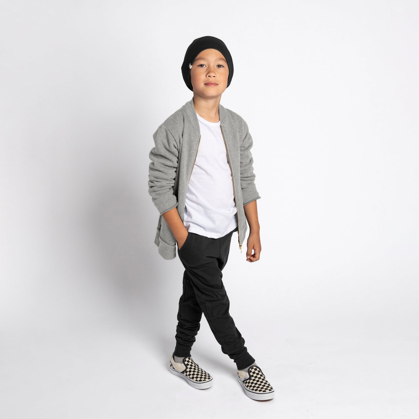Organic Cotton Bomber Jacket – Plush Collection