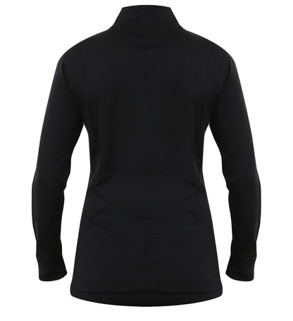 Women’s Merino Wool 1/4 Zip Pullover – 190 GSM Lightweight Layer