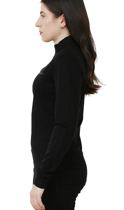 Women’s Merino Wool 1/4 Zip Pullover – 190 GSM Lightweight Layer
